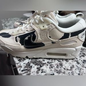 Nike airmax cow print